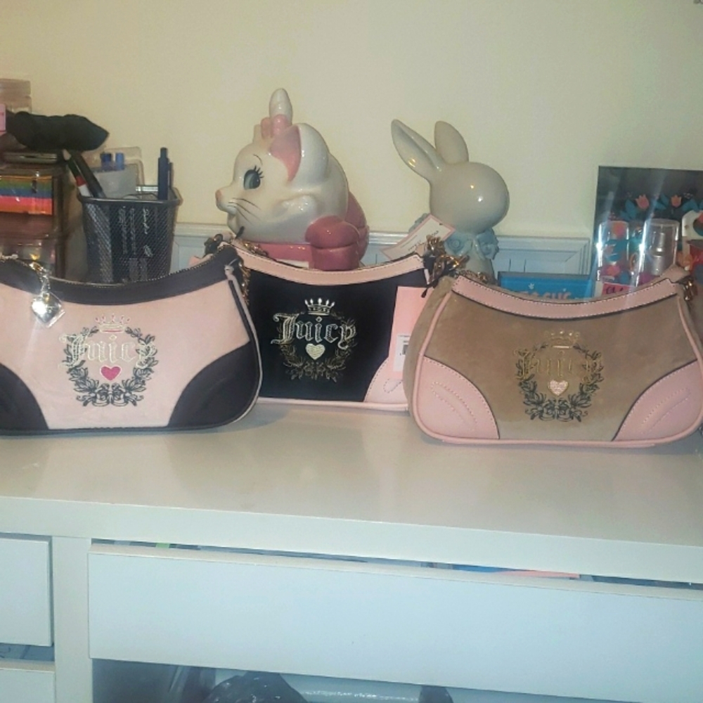 Viral Juicy Couture bundle of 3 shoulder bags